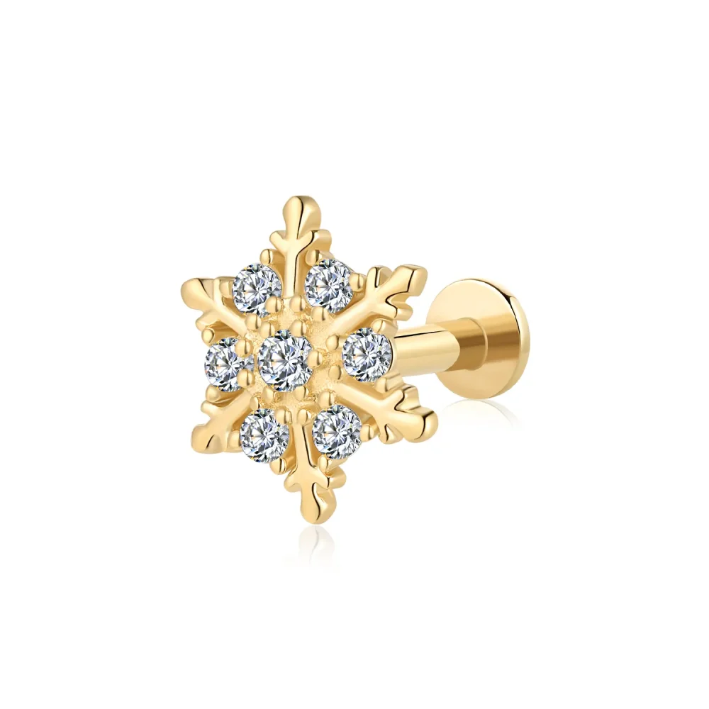 14K Solid Gold Piercing Jewelry